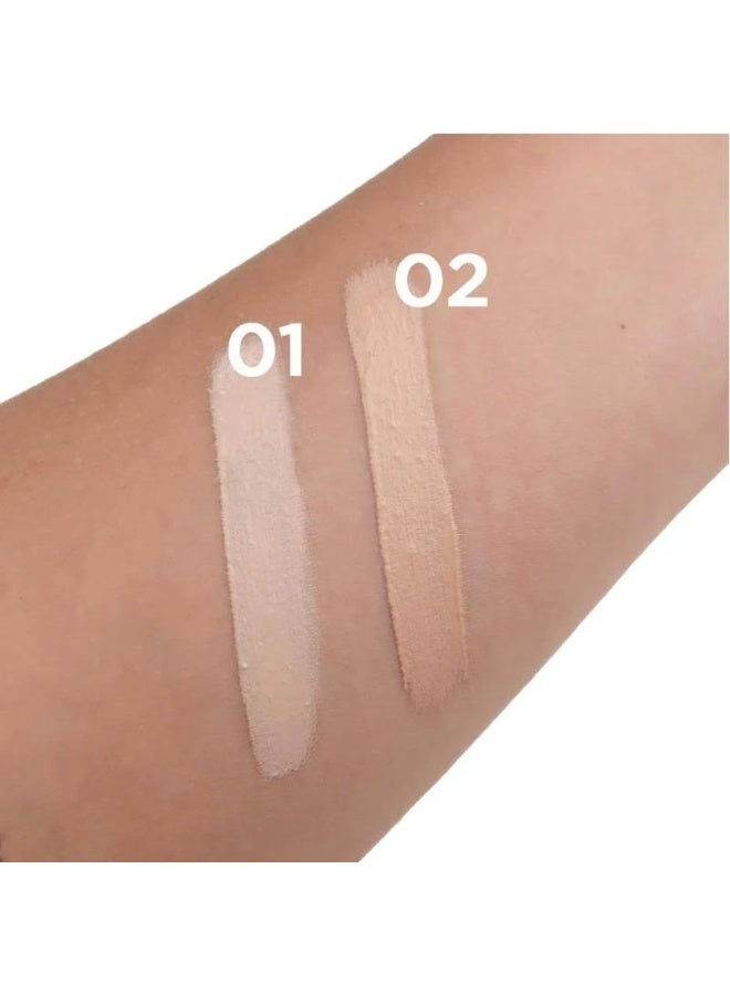 بيل خافي عيوب العين بيل المضاد للحساسية بخلاصة الصبار مع عامل حماية من الشمس SPF25، لون خوخي، 4.8 غرام - Image 4